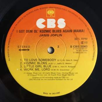 Janis Joplin: I Got Dem Ol' Kozmic Blues Again Mama!