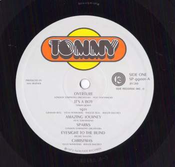 The London Symphony Orchestra: Tommy As Performed By The London Symphony Orchestra And Chambre Choir With Guest Soloists