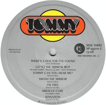 The London Symphony Orchestra: Tommy As Performed By The London Symphony Orchestra And Chambre Choir With Guest Soloists