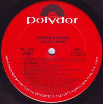 Gloria Gaynor: I Have A Right
