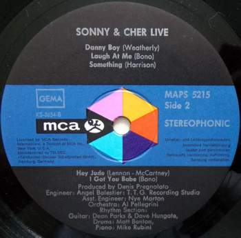 Sonny & Cher: Sonny & Cher Live