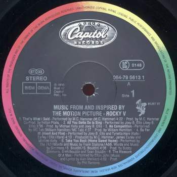 Various: Rocky V (Music From And Inspired By The Motion Picture)