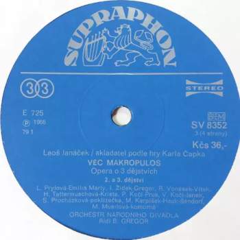 Leoš Janáček: Věc Makropulos