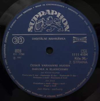 Jan Hora: Organ Works
