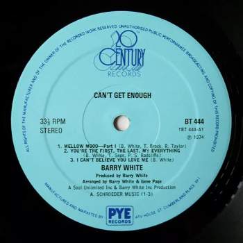Barry White: Can't Get Enough