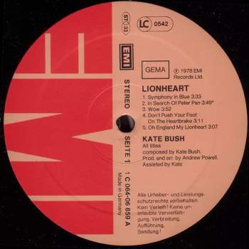 Kate Bush: Lionheart