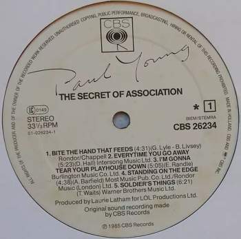 Paul Young: The Secret Of Association