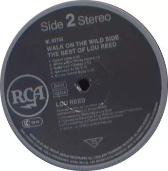 Lou Reed: Walk On The Wild Side - The Best Of Lou Reed