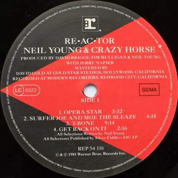 Neil Young & Crazy Horse: Reactor