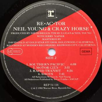 Neil Young & Crazy Horse: Reactor