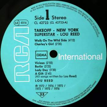 Lou Reed: New York Superstar