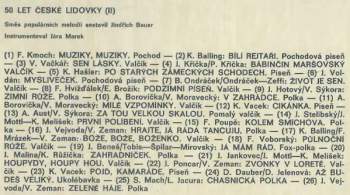 Various: Kdyby Ty Muziky Nebyly - 50 Let České Lidovky (II)