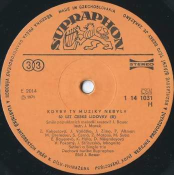 Various: Kdyby Ty Muziky Nebyly - 50 Let České Lidovky (II)