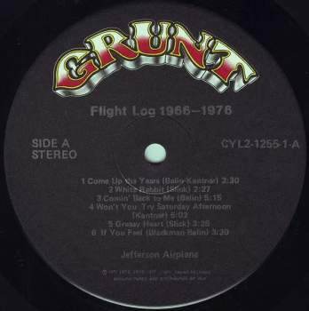 Jefferson Airplane: Flight Log 1966-1976