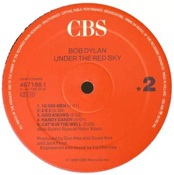 Bob Dylan: Under The Red Sky