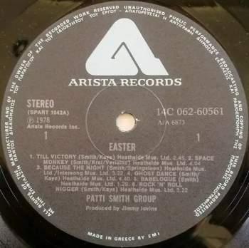 Patti Smith Group: Easter