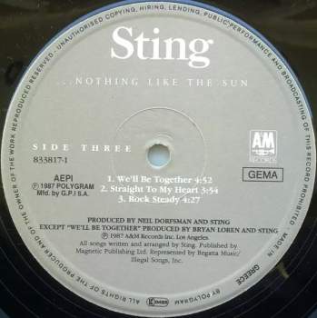 Sting: ...Nothing Like The Sun