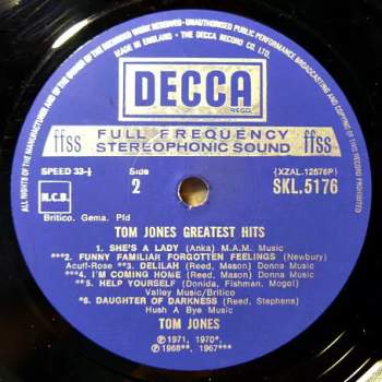 Tom Jones: Greatest Hits