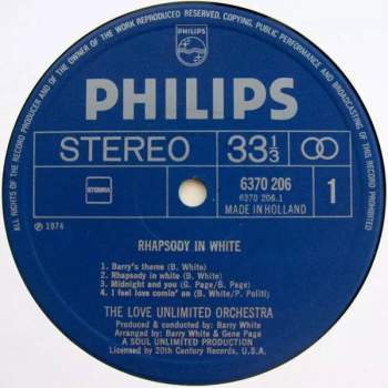 Barry White: Rhapsody In White