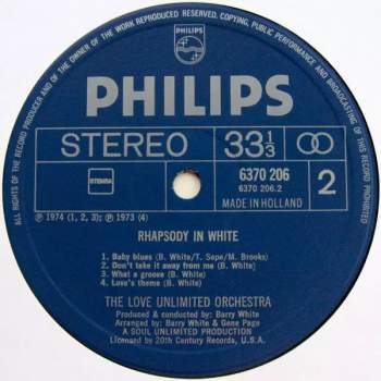 Barry White: Rhapsody In White