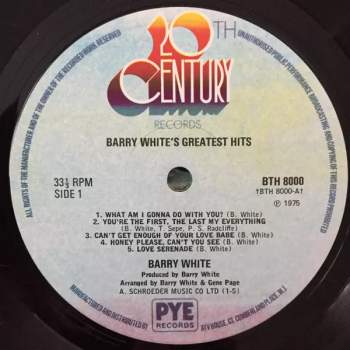 Barry White: Greatest Hits