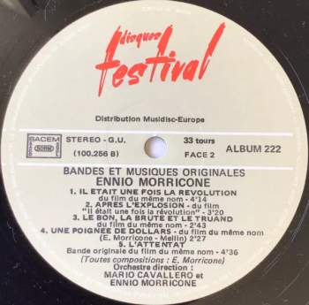 Ennio Morricone: Les Grandes Musiques De Films D'Ennio Morricone
