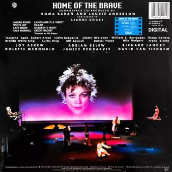 Laurie Anderson: Home Of The Brave