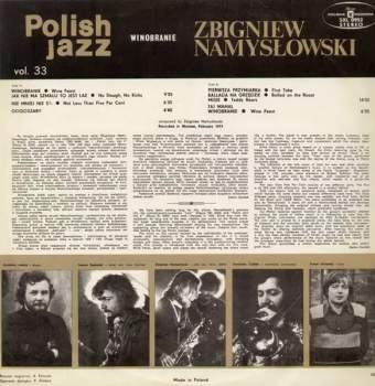 Zbigniew Namysłowski: Winobranie