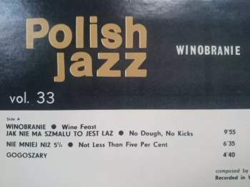 Zbigniew Namysłowski: Winobranie