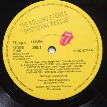 The Rolling Stones: Emotional Rescue
