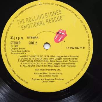 The Rolling Stones: Emotional Rescue