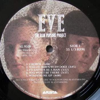 The Alan Parsons Project: Eve