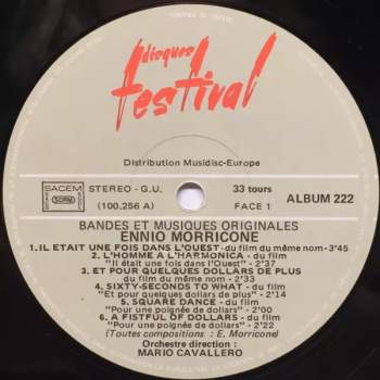 Ennio Morricone: Bandes Et Musiques Originales