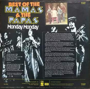 The Mamas & The Papas: Best Of The Mamas & The Papas - Monday Monday