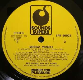 The Mamas & The Papas: Best Of The Mamas & The Papas - Monday Monday