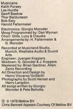 Giorgio Moroder: Love's In You, Love's In Me