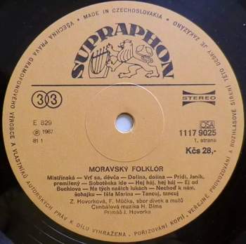 Cimbálová Muzika Hynka Bíma: Moravský Folklór