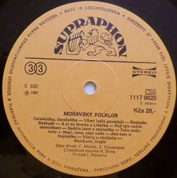 Cimbálová Muzika Hynka Bíma: Moravský Folklór