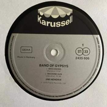 Jimi Hendrix: Band Of Gypsys