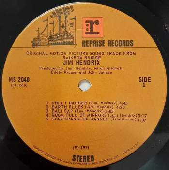 Jimi Hendrix: Rainbow Bridge - Original Motion Picture Sound Track