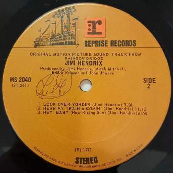Jimi Hendrix: Rainbow Bridge - Original Motion Picture Sound Track