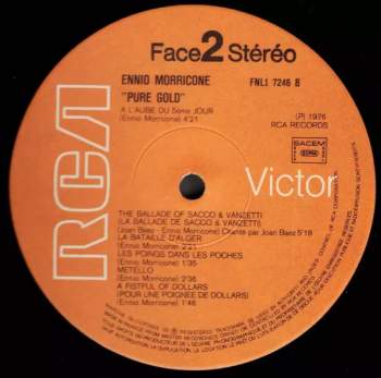 Ennio Morricone: Disque D'or