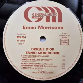Ennio Morricone: Disque D'or
