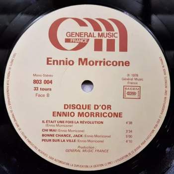 Ennio Morricone: Disque D'or