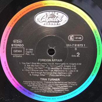 Tina Turner: Foreign Affair