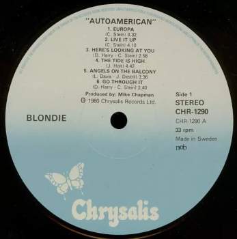 Blondie: AutoAmerican