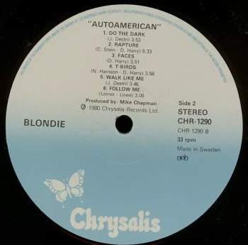 Blondie: AutoAmerican