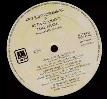 Kris Kristofferson & Rita Coolidge: Full Moon