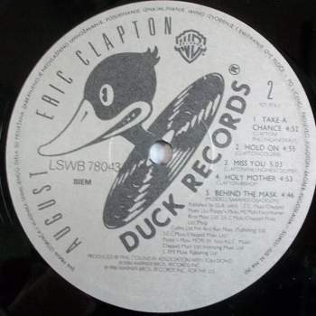 Eric Clapton: August
