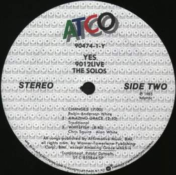 Yes: 9012Live - The Solos